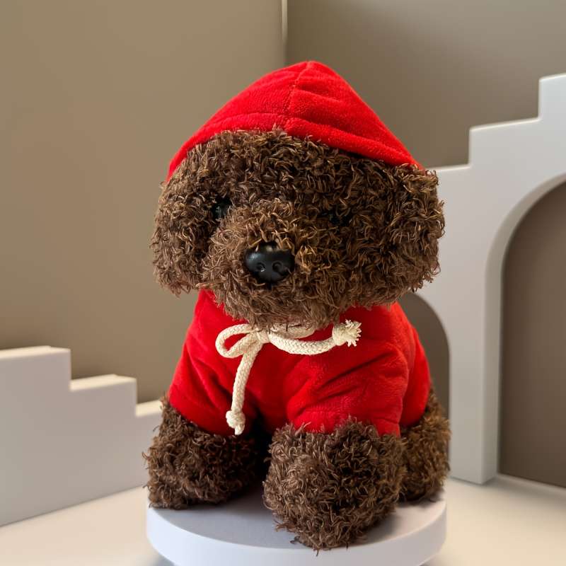 Toy Doll Color Blue Hoodie Teddy
