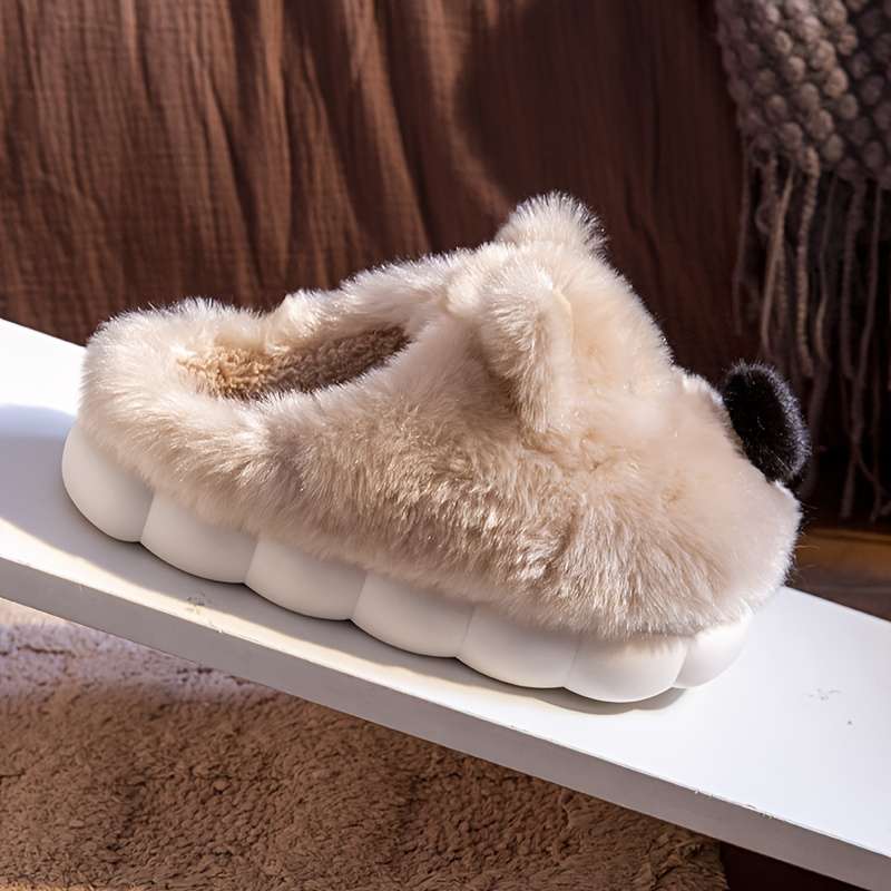 Cotton Slippers Color White Sizeuk 7.5-8