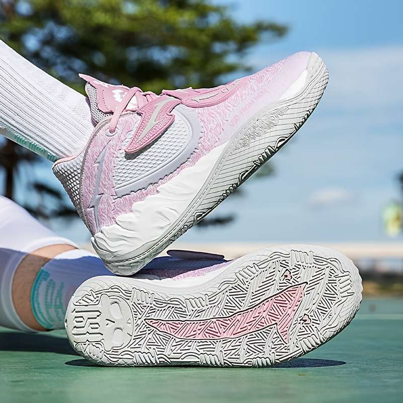 Sneakers White Pink Size Uk 7