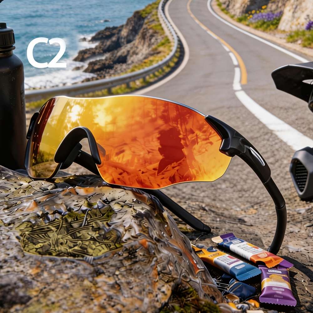 Cycling Glasses Color Purple Polarized Purple