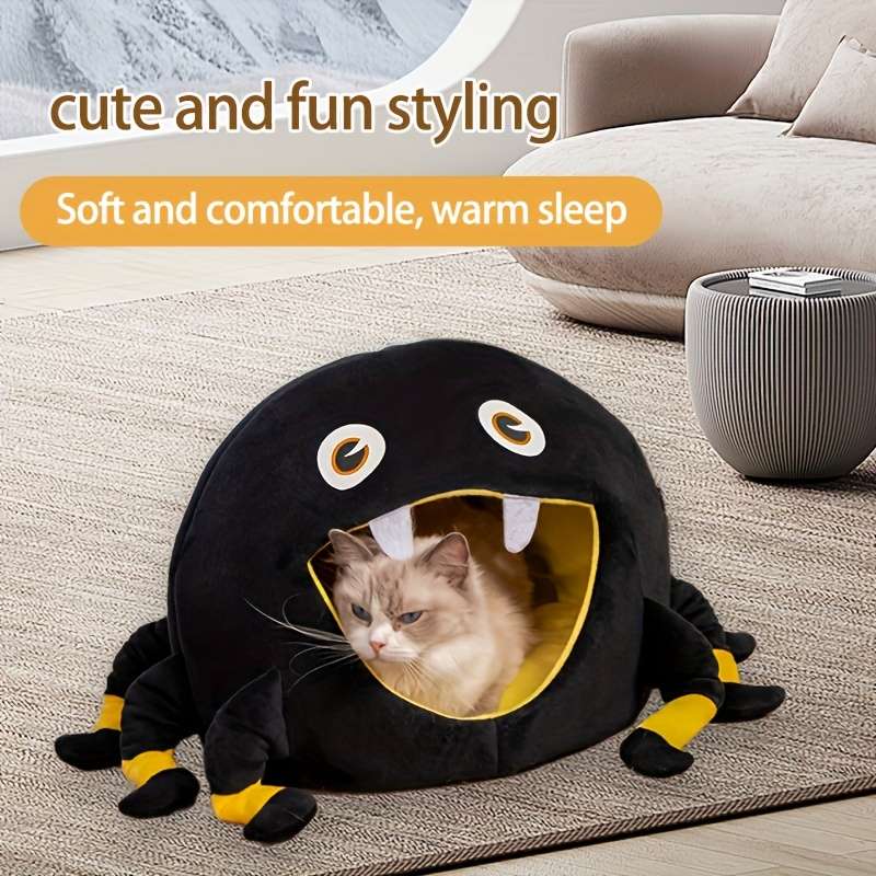 Pet supplies Items Black Spider Cat Nest