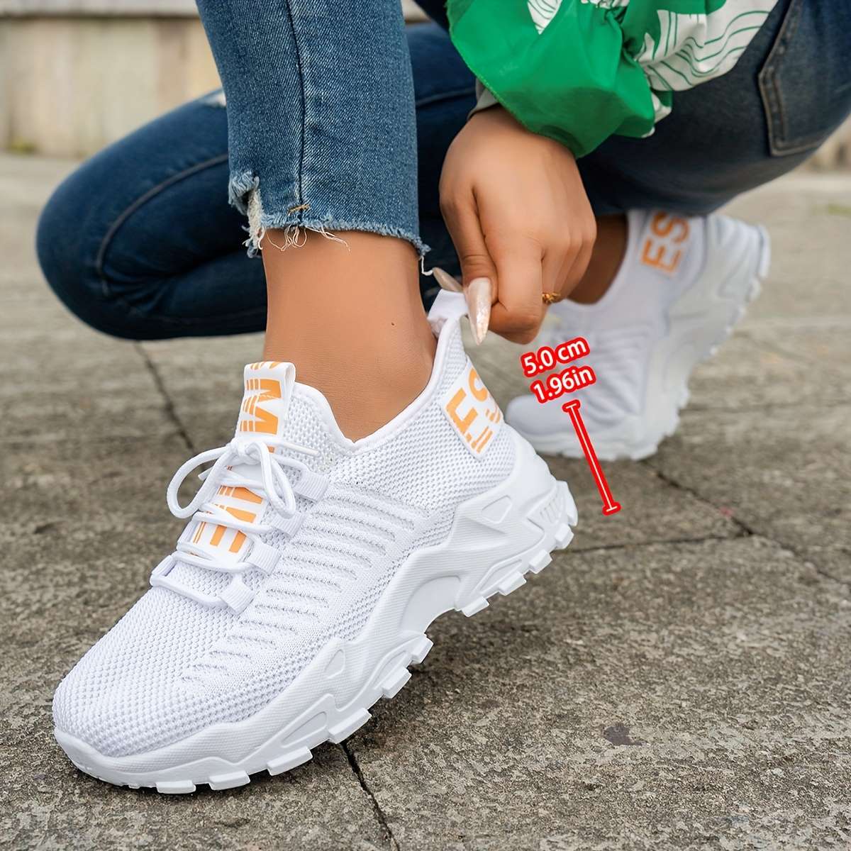 Women S Sneakers Color White Sizeuk 3.5