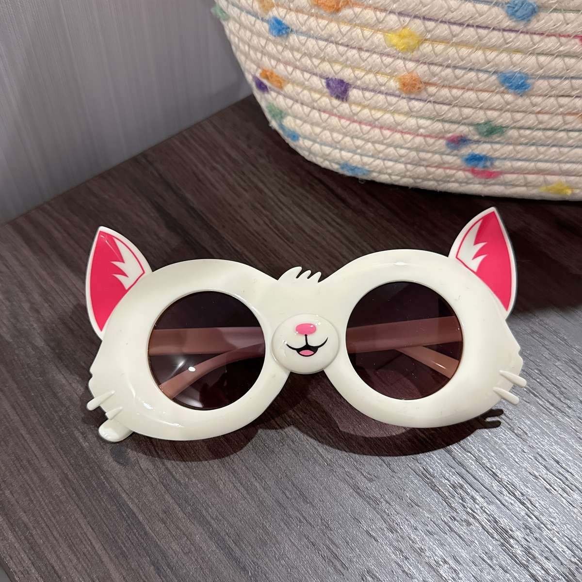 Kids Glasses Color White