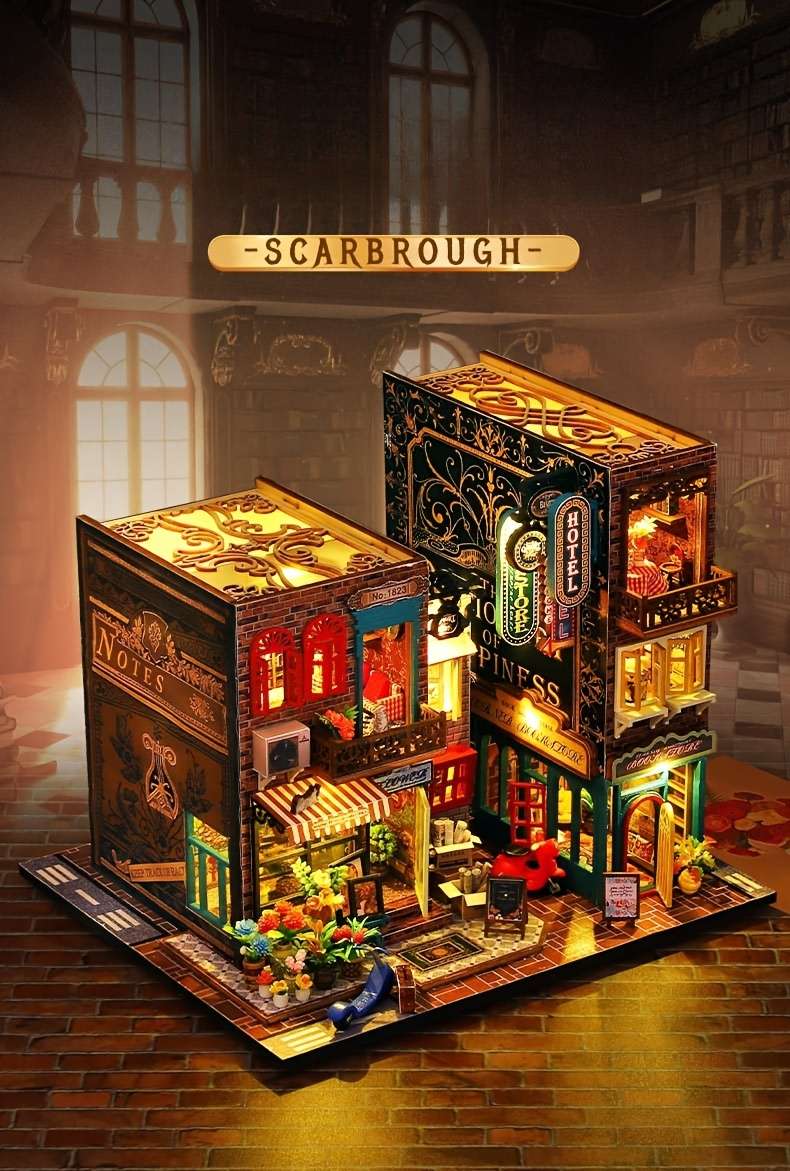 Building Toy Architectural Model Toy Set Style Scrbrouhg