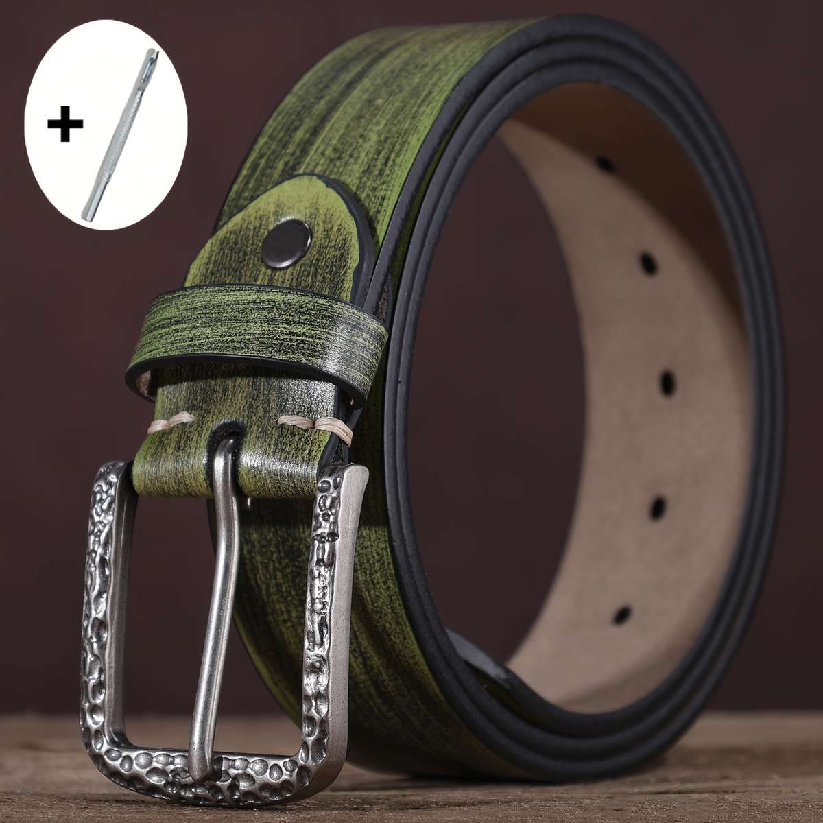 Belt Color Blue Size 32 To 38 Adjustable 110Cm