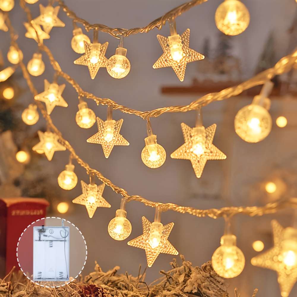 10Led Premium String Lights And Bubble Ball Transform Your Holiday Celebration