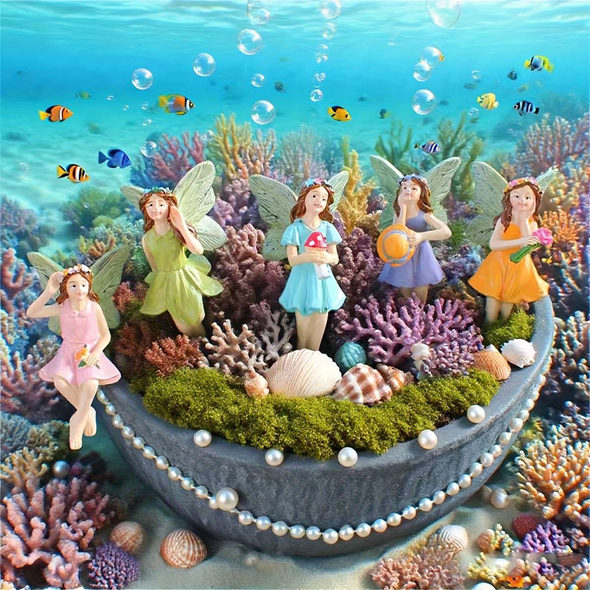 5Pcs Webetter Fairy Garden Decorations
