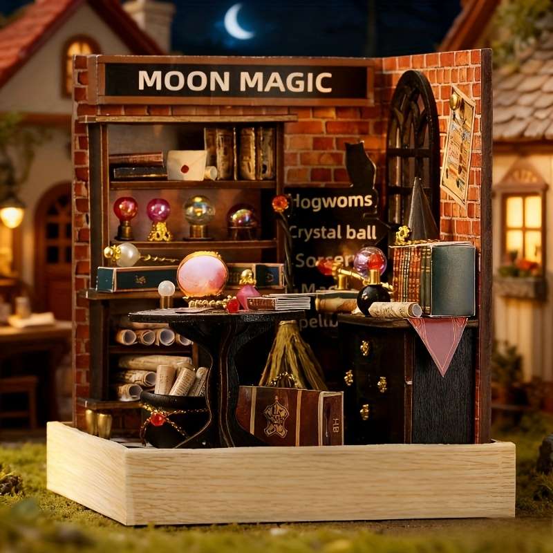 3D Model Desktop Ornaments Items Moon Magic