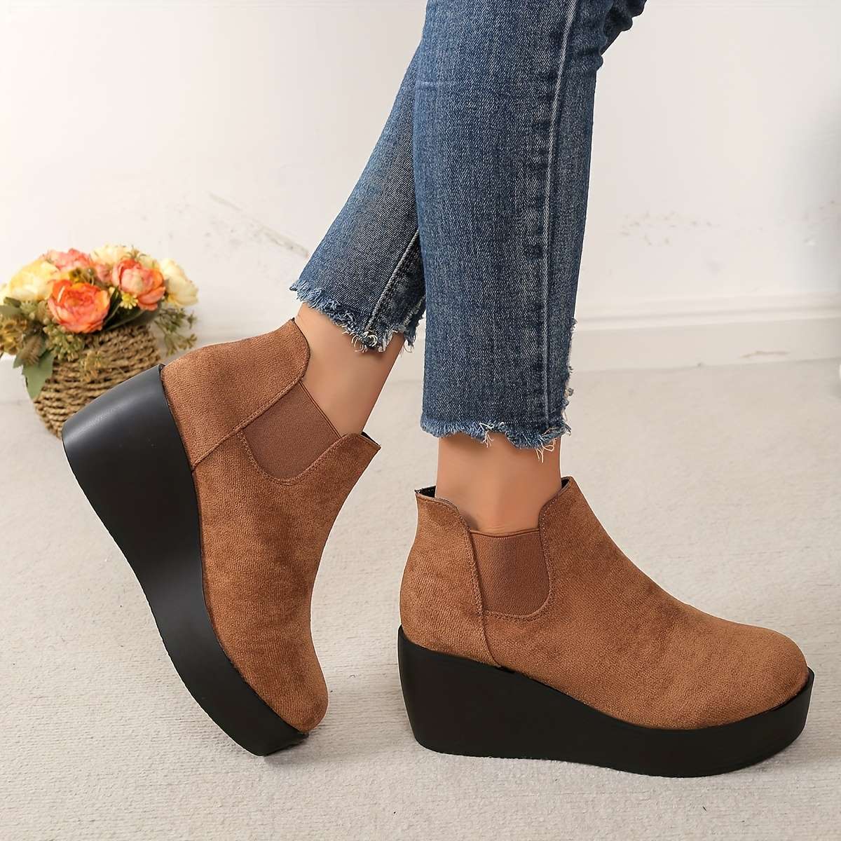 Women S High Heels Color Brown Sizeuk 7.5