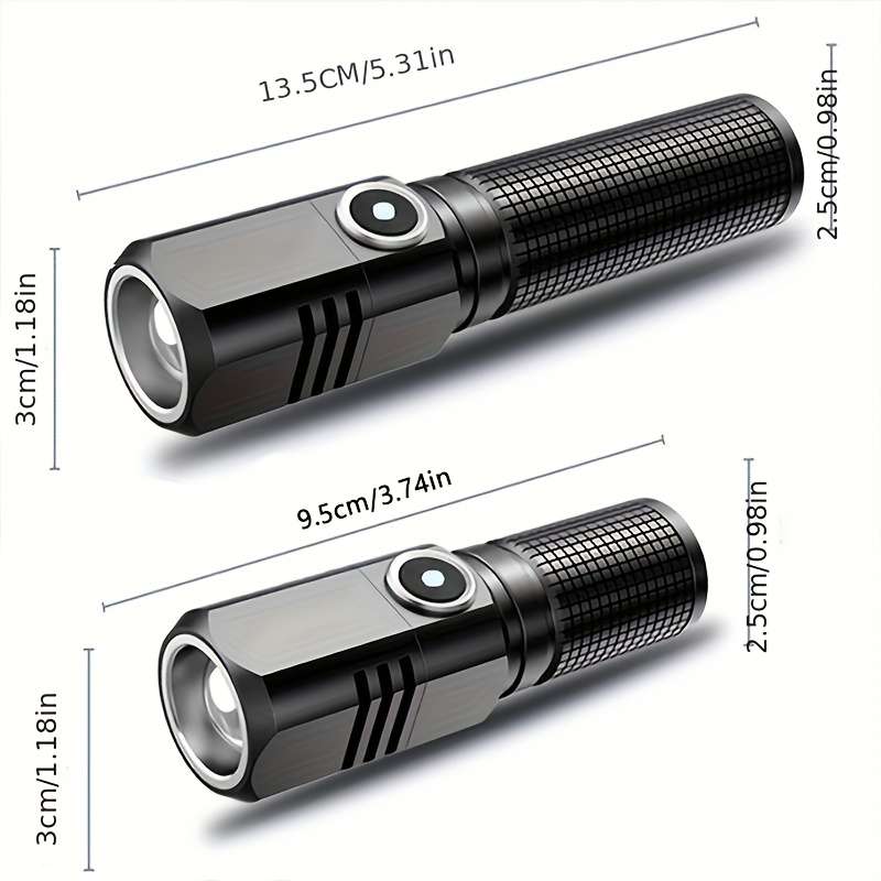 Efficient Powerful Handheld Lighter Super Bright 1Pc Tactical Professional