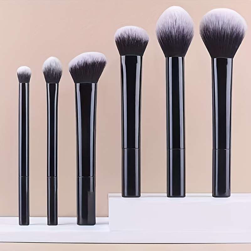 Makeup Brush Set Color 7Pcs Orange