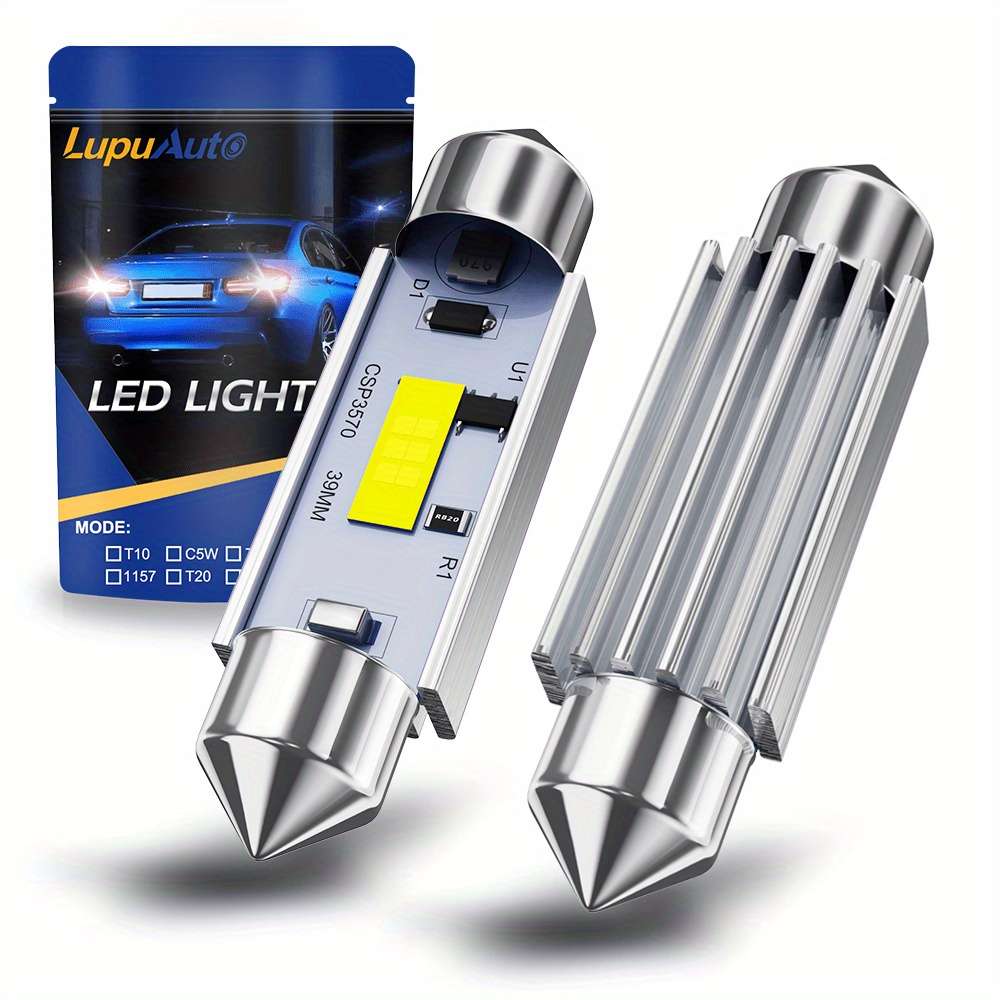 Car Lights Model 2Pcs 31Mm White Light
