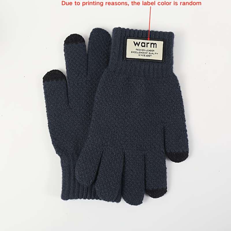 Gloves Color Navy Blue