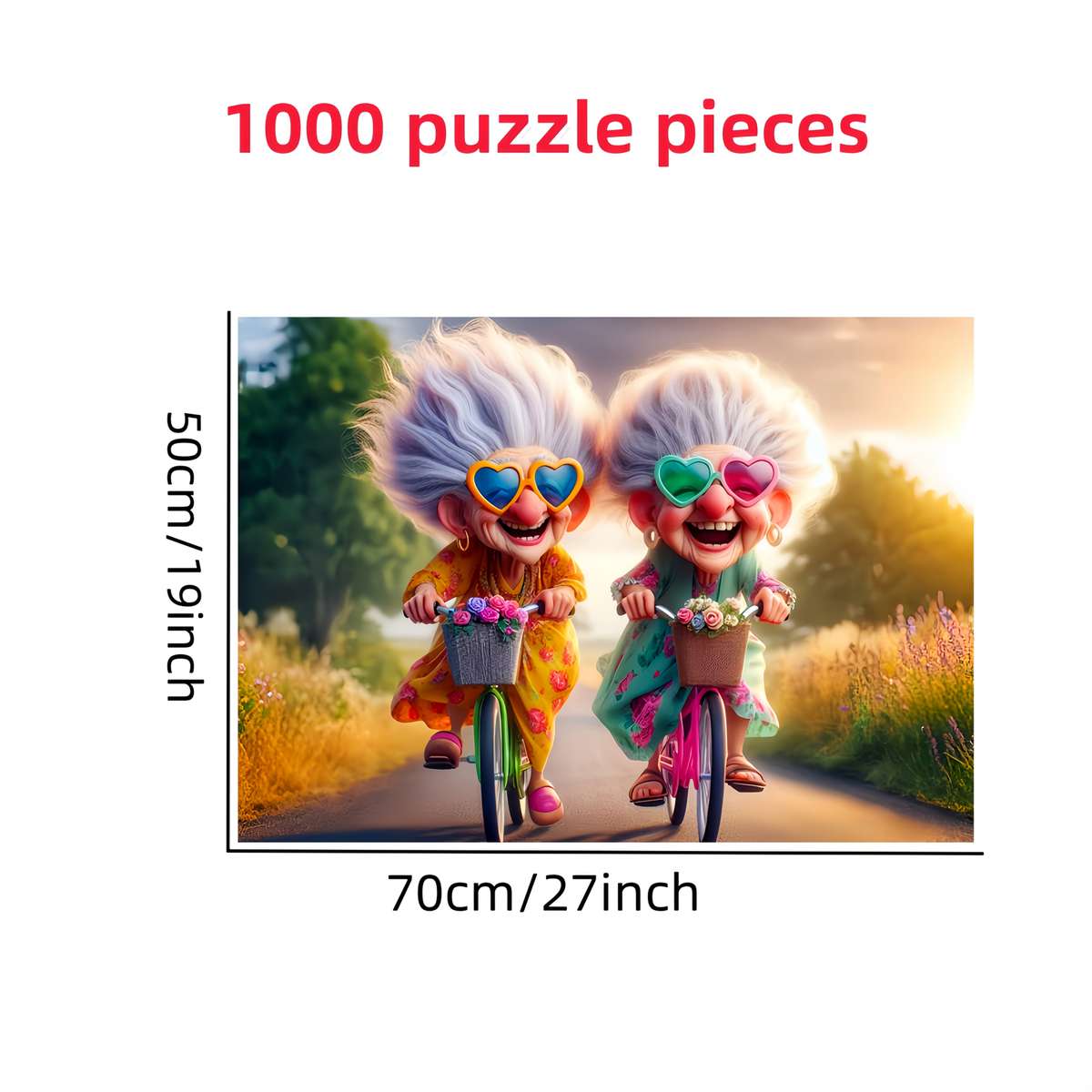 1000 Piece Paper Jigsaw Puzzle For Adults