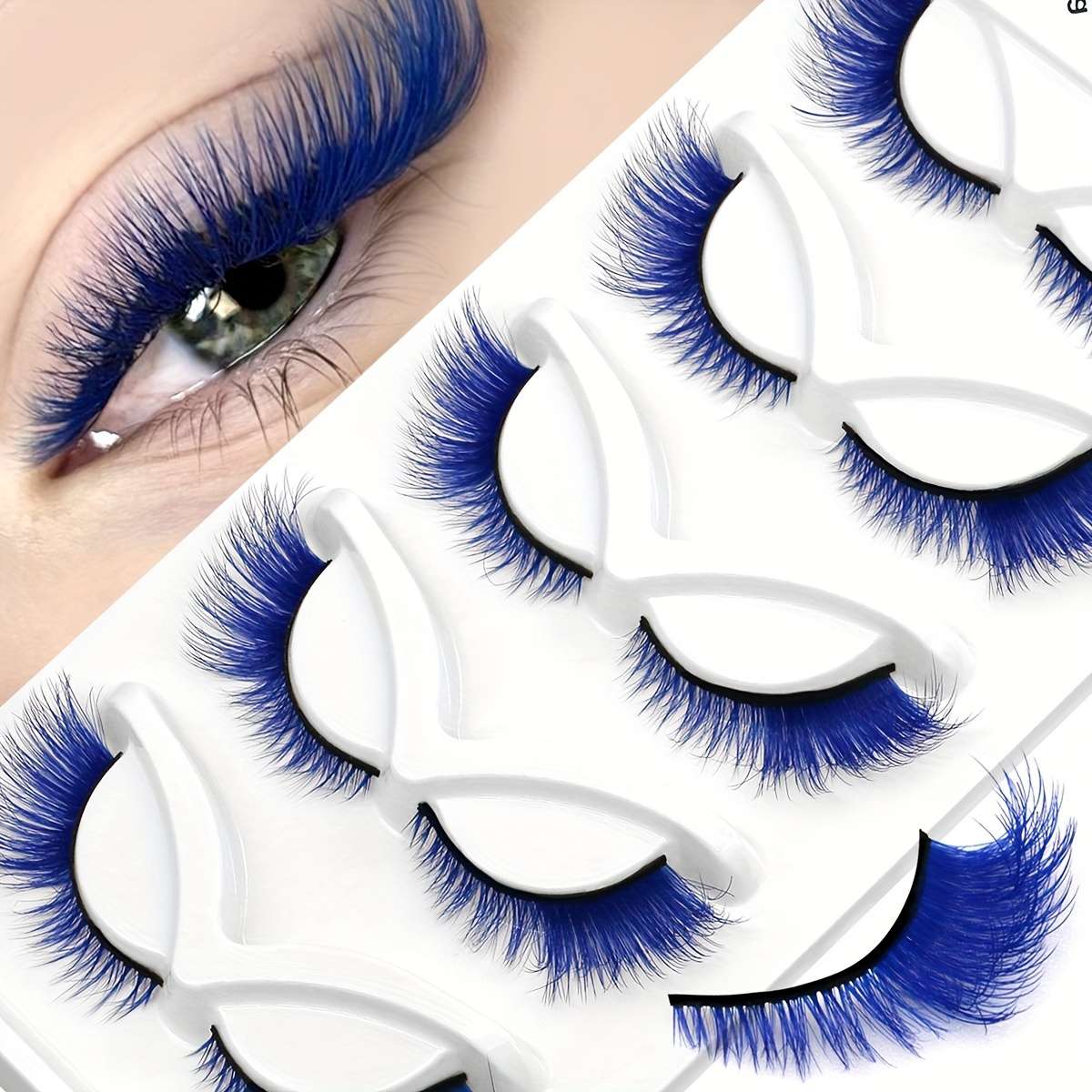 5 Pairs Natural Fluffy False Eyelashes Model Cl05