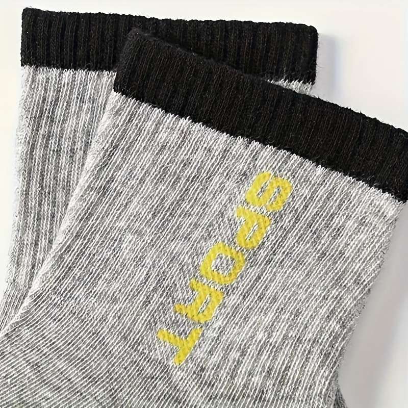 10 Pairs Black One Size High Elastic Socks