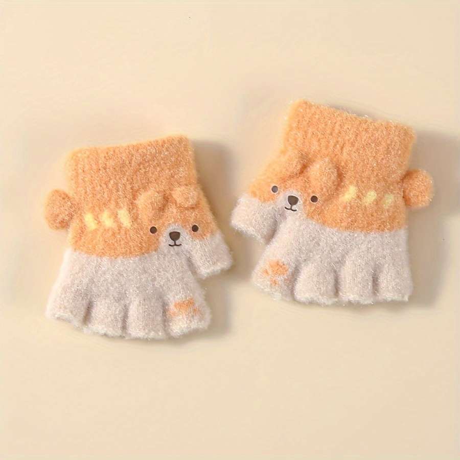 Winter Gloves Color Blue