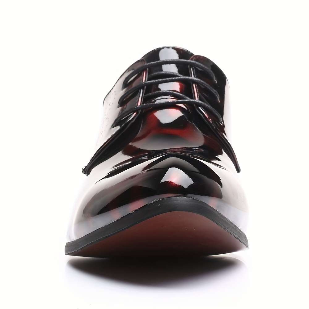 Mens Leather Shoes Color Black Sizeuk 10.5