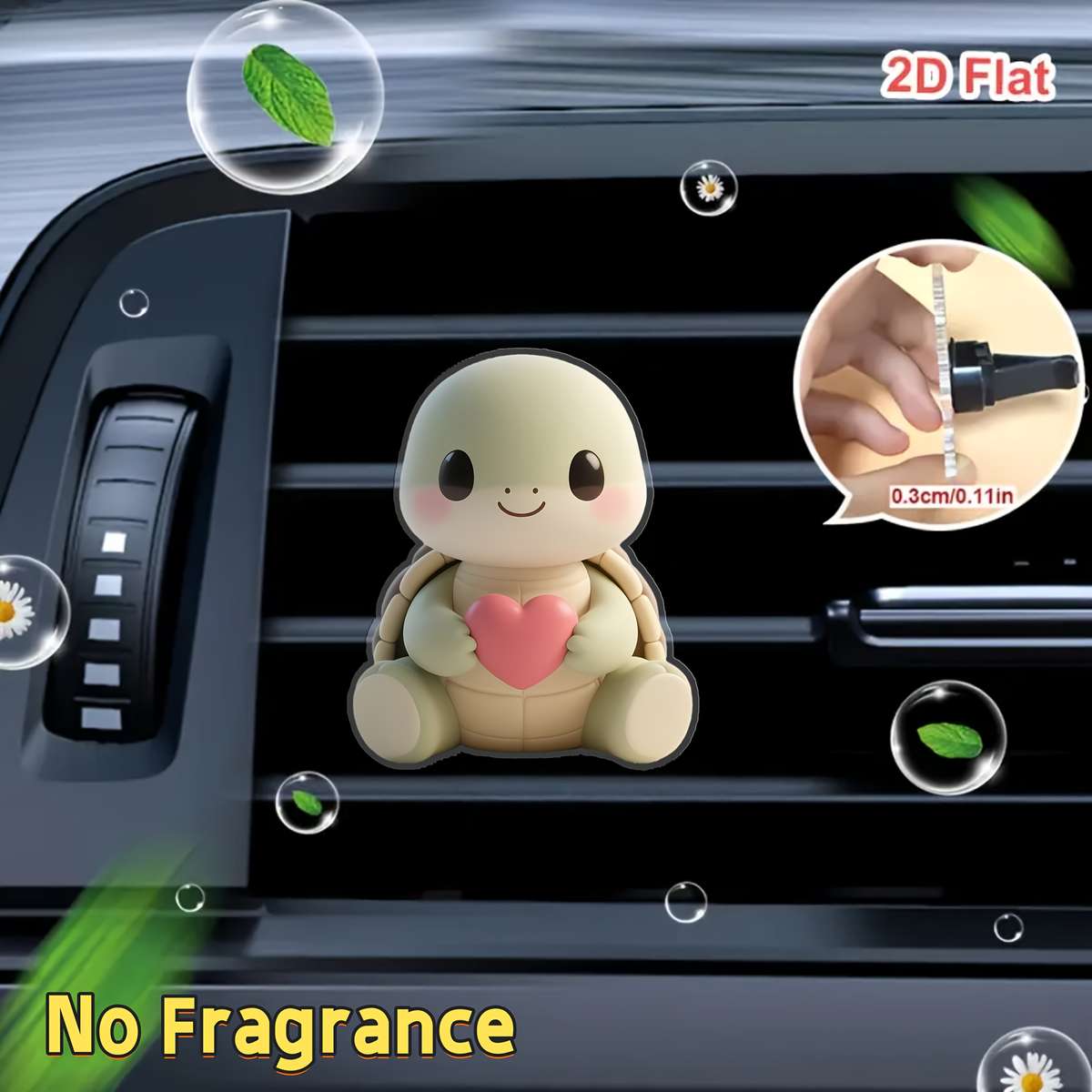 Car Interior Decor Style 1 Love Turtle