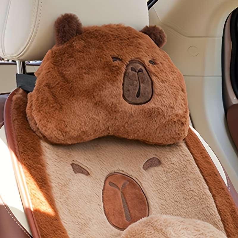 Car Interior Decor Style Capybara Headrest