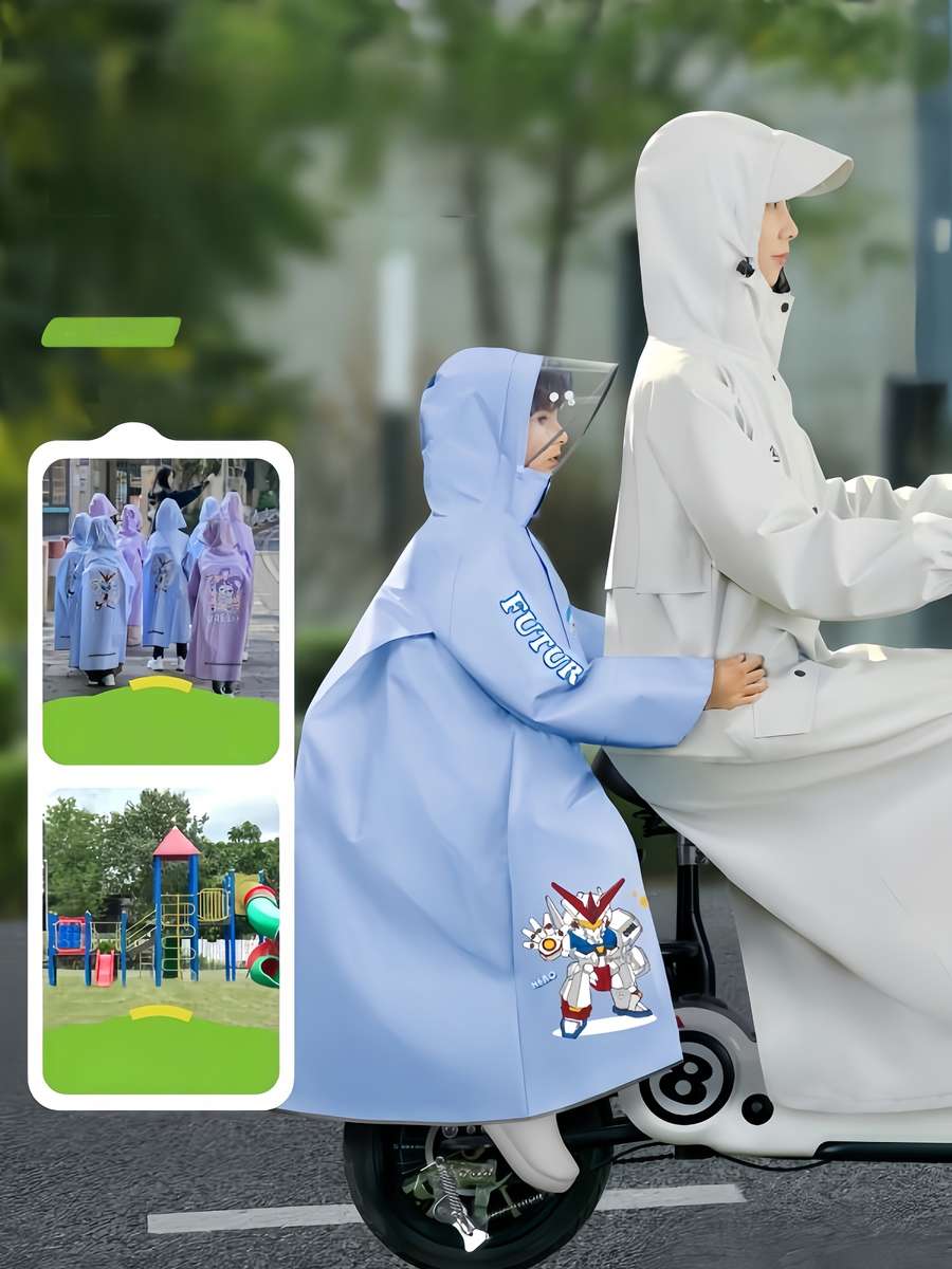 Raincoat Violet Size 910Y