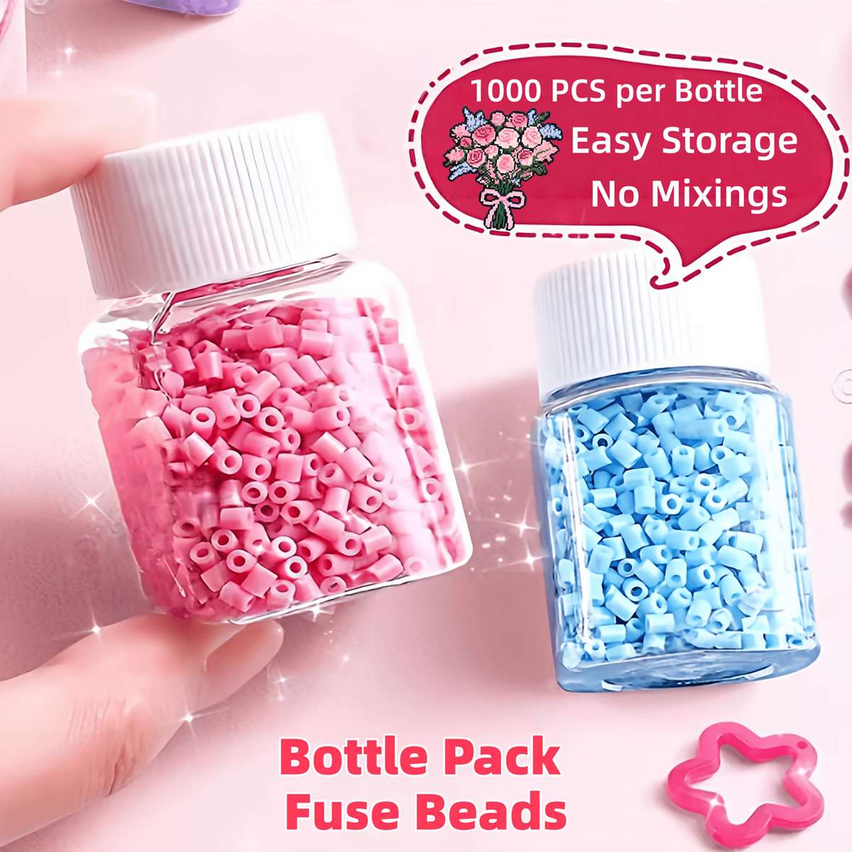 Perler Bead Set No.1 2 48Colorbottled