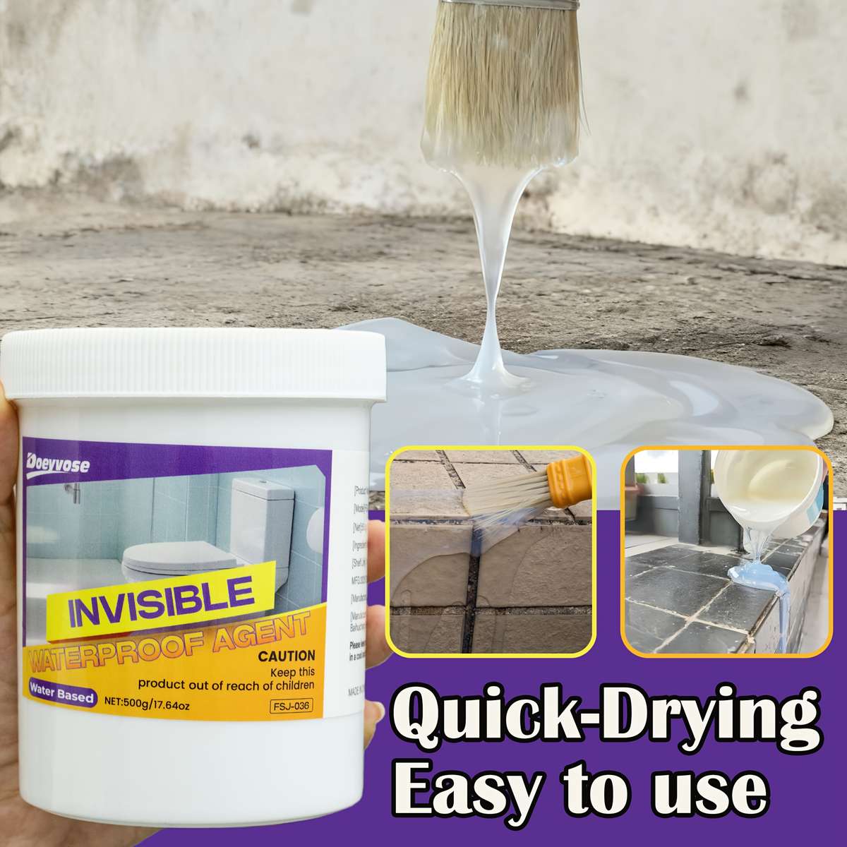 Waterproof Repair And Sealing Supplies Model 100G 3.5Oz Add Tools