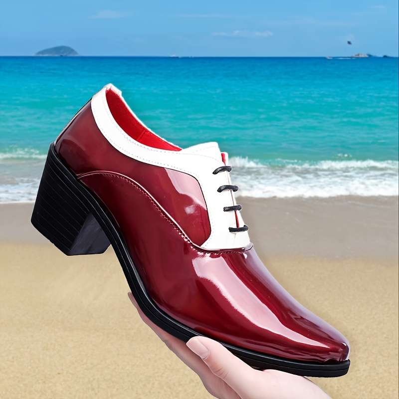 Mens Leather Shoes Color White Sizeuk 7