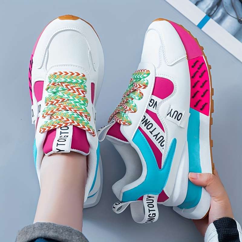 Women S Sneakers Color White Blue Sizeuk 4.5