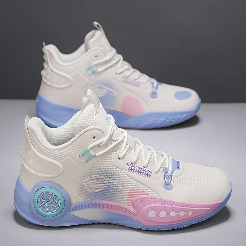 Sneakers Pink And White Size Uk 7