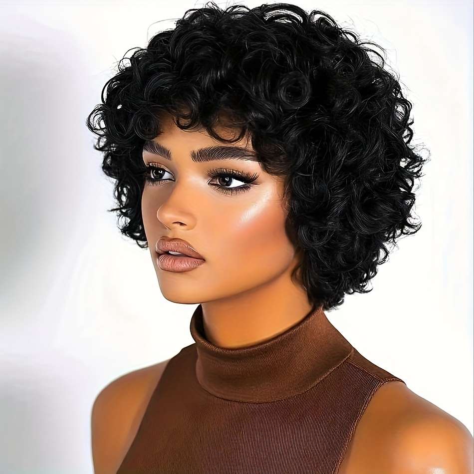 P4-27 Womens Wigs Hair Length 15.24Cm