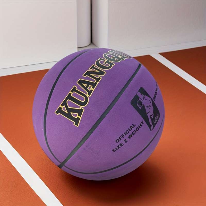 Basketball Color Purple No 7 Ball