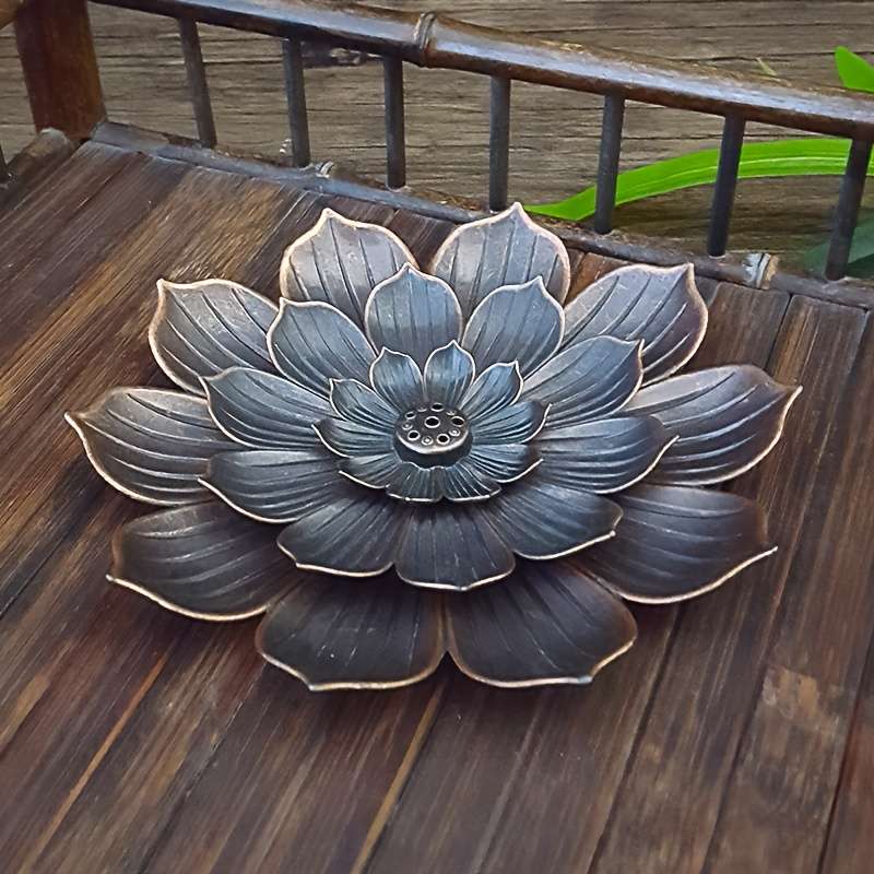 Incense Burner Model  2 Layers Of For Lotus