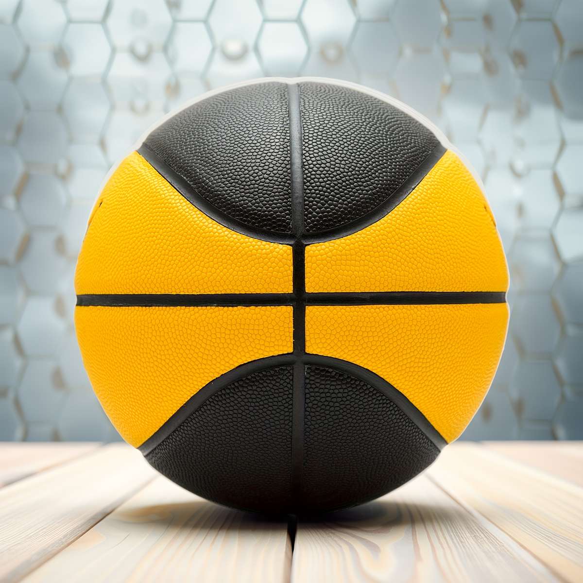Basketball Color Yellow Black Size  Circumference In Inchessize 17.7874.93Cm