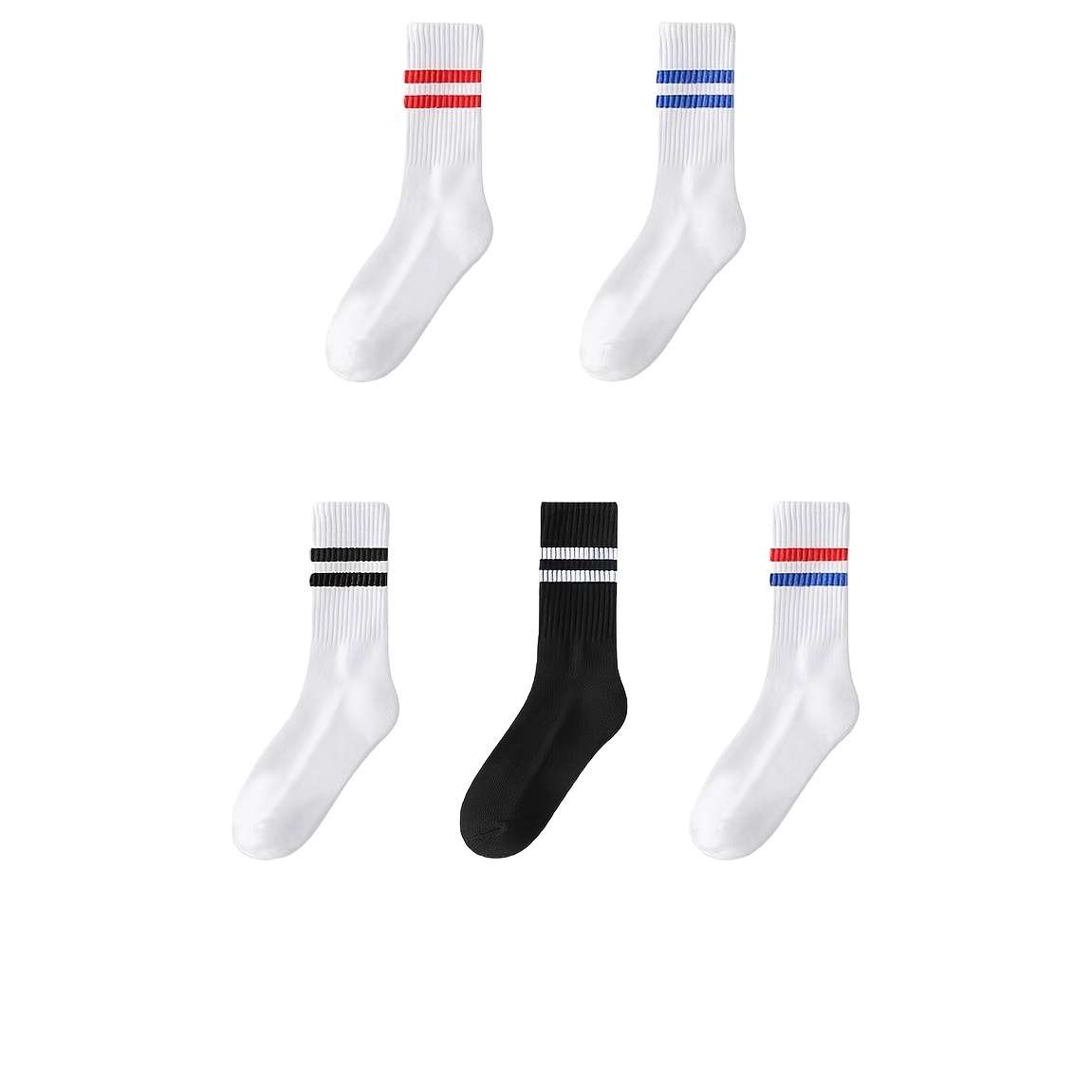 Women S Socks Color 5Pairs Mixed Colors Size Onesize
