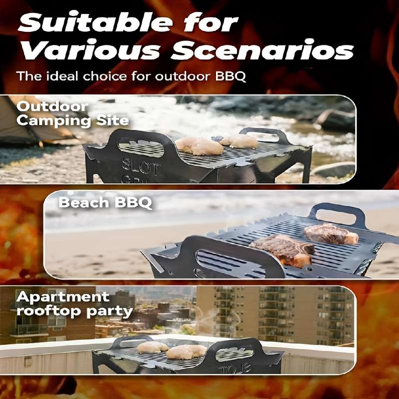 Barbecue Grill Color Black
