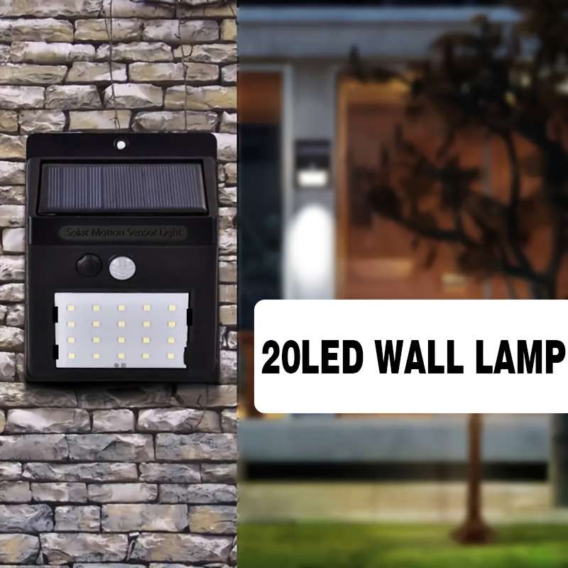 Solar Emergency Lights Quantity 2Pcs