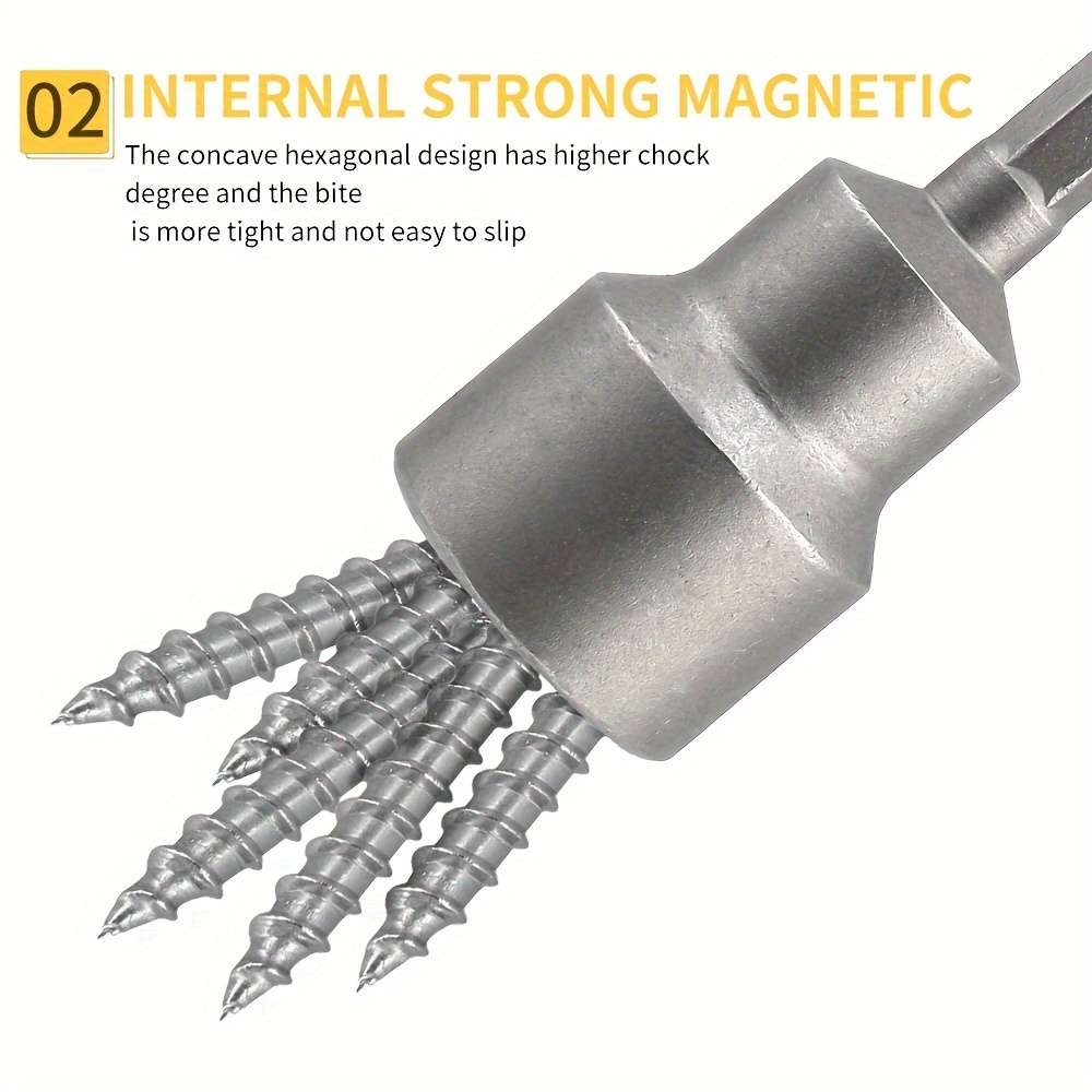 16-Piece Heavy-Duty Magnetic Hex Socket Wrench Set