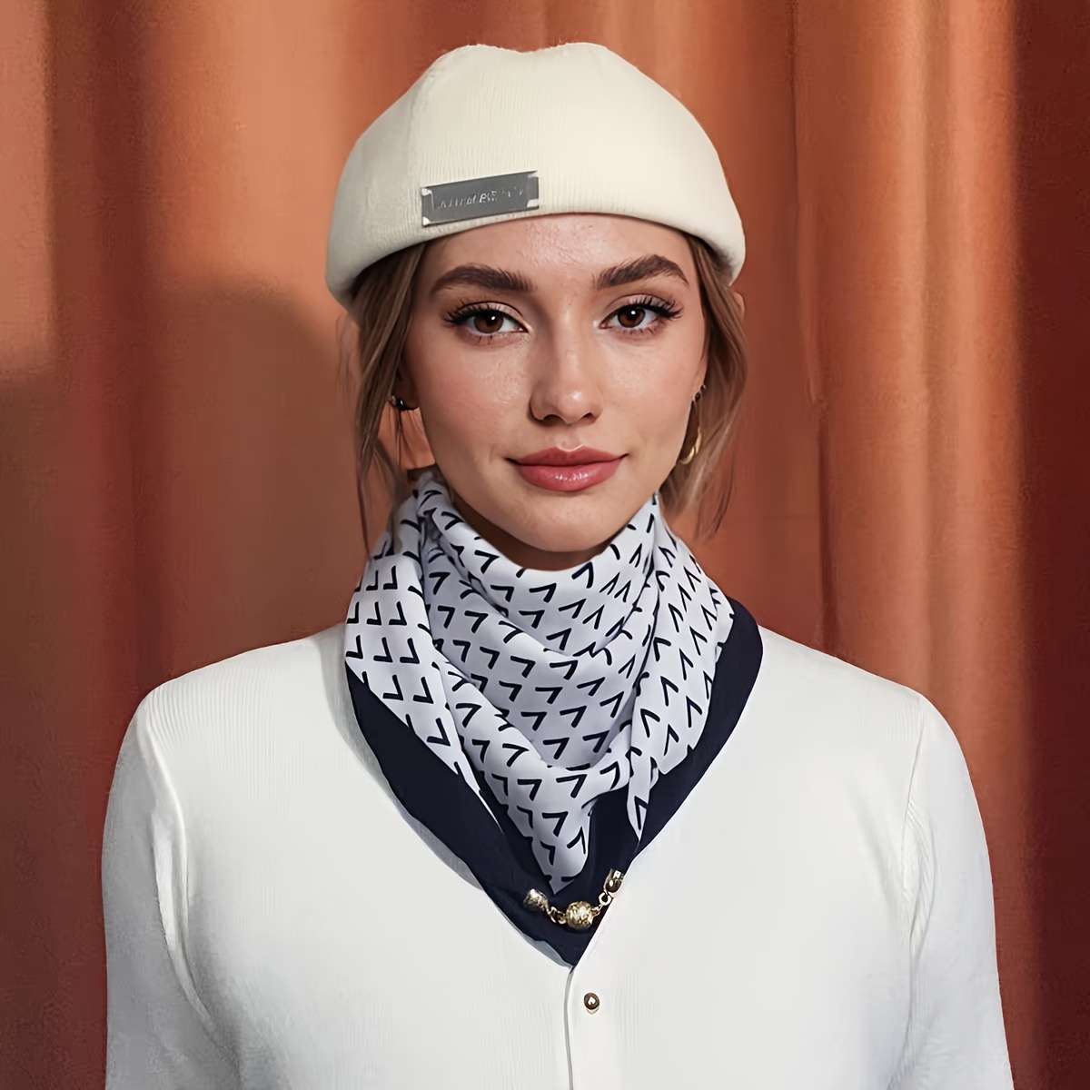 Scarf Color Black