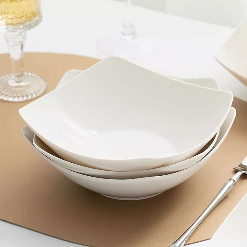 Bowl Quantity White Salad Bowl  8 Pack