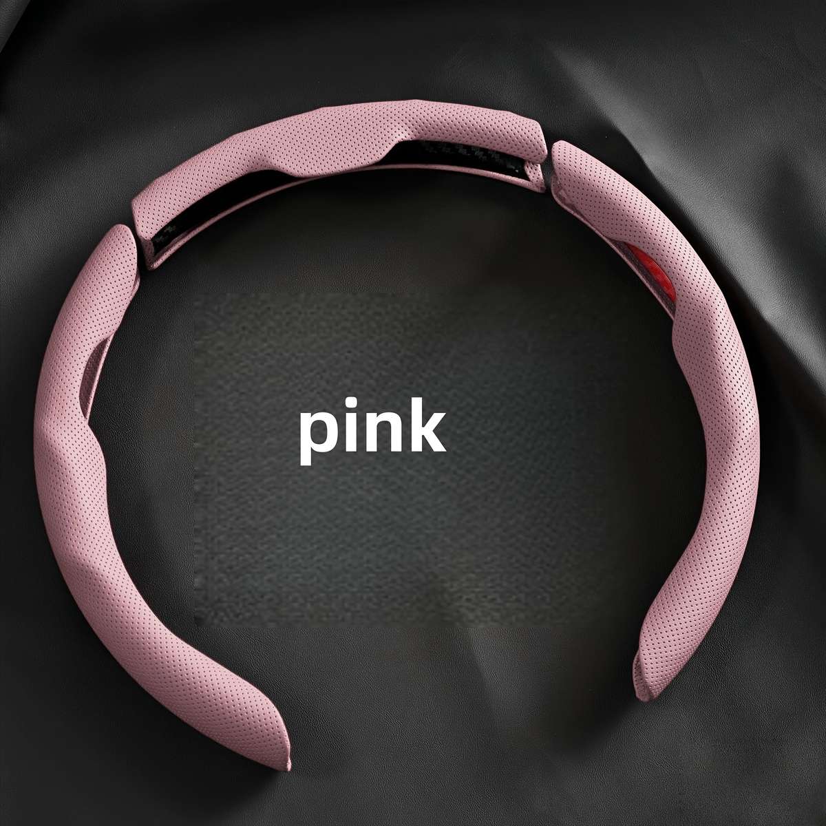 Car Steering Wheel Cover Pink Three Pack