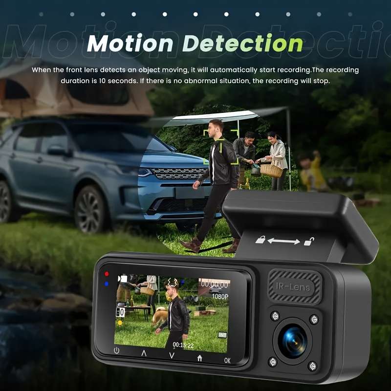 Dashcam Items 3 Lenses  Add  32G Memory Card