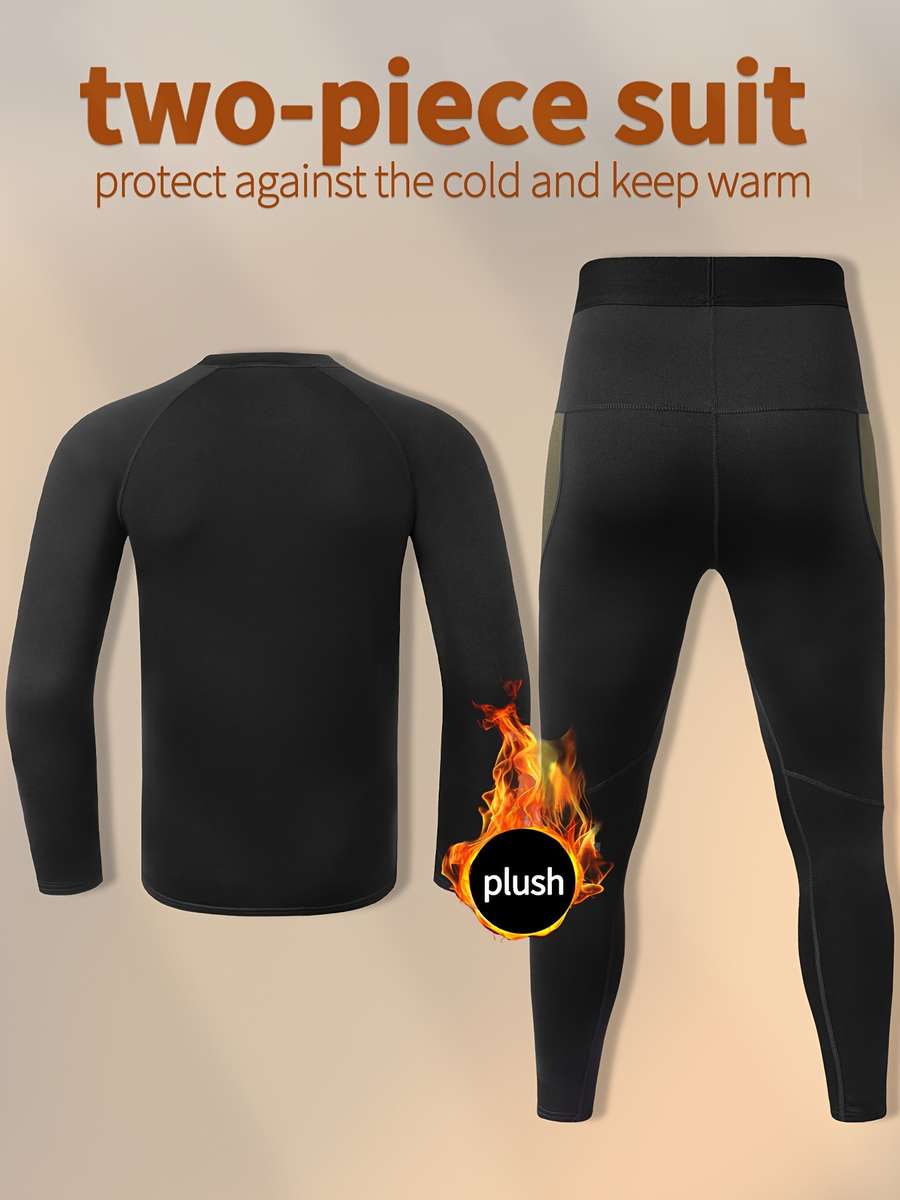 Thermal Underwear Color Army Green Sizes