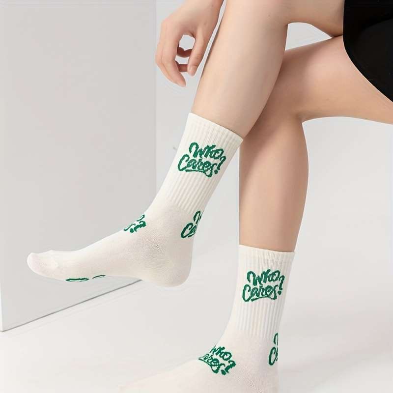 Women S Socks Color 5 Pairs Of Random Mixed Colors Size Onesize