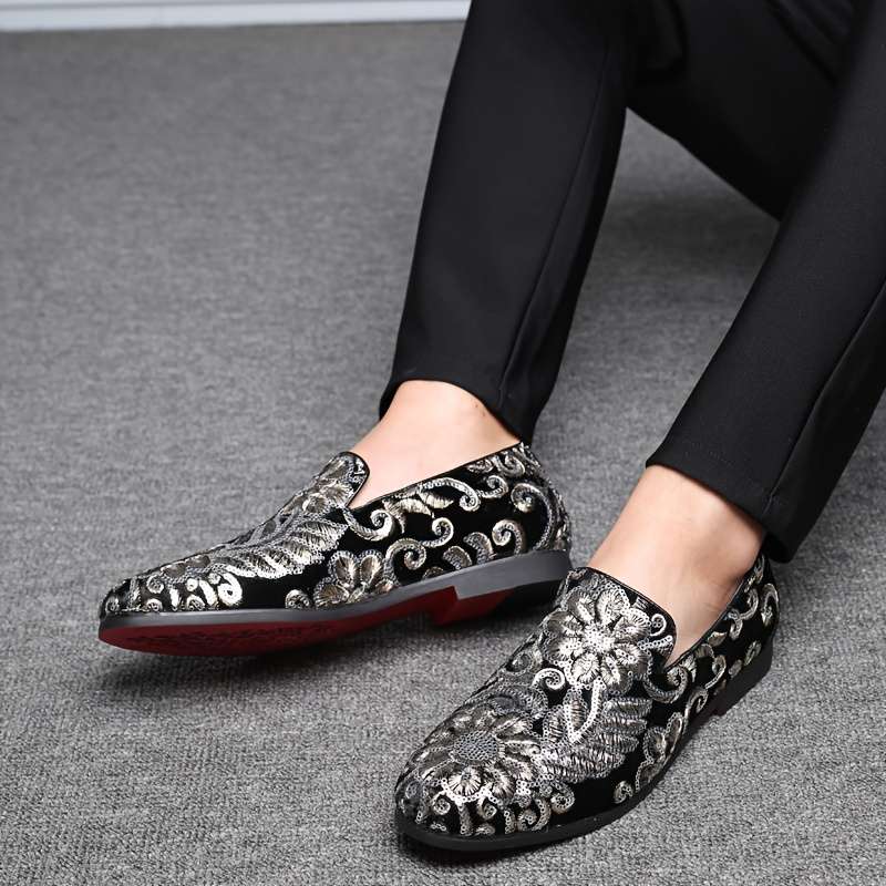 Mens Leather Shoes Color Black Sizeuk 10.5