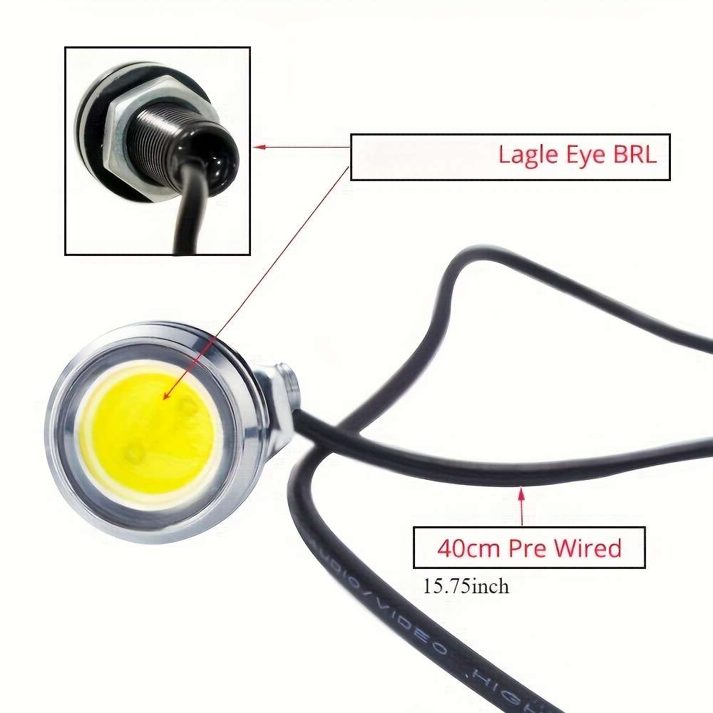 Car Lights Color White Quantity 2Pcs