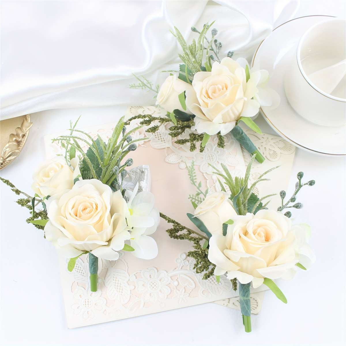 Wedding Supplies Color White