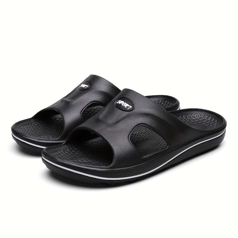 Men Slippers Summer Style Grey Size Uk 7