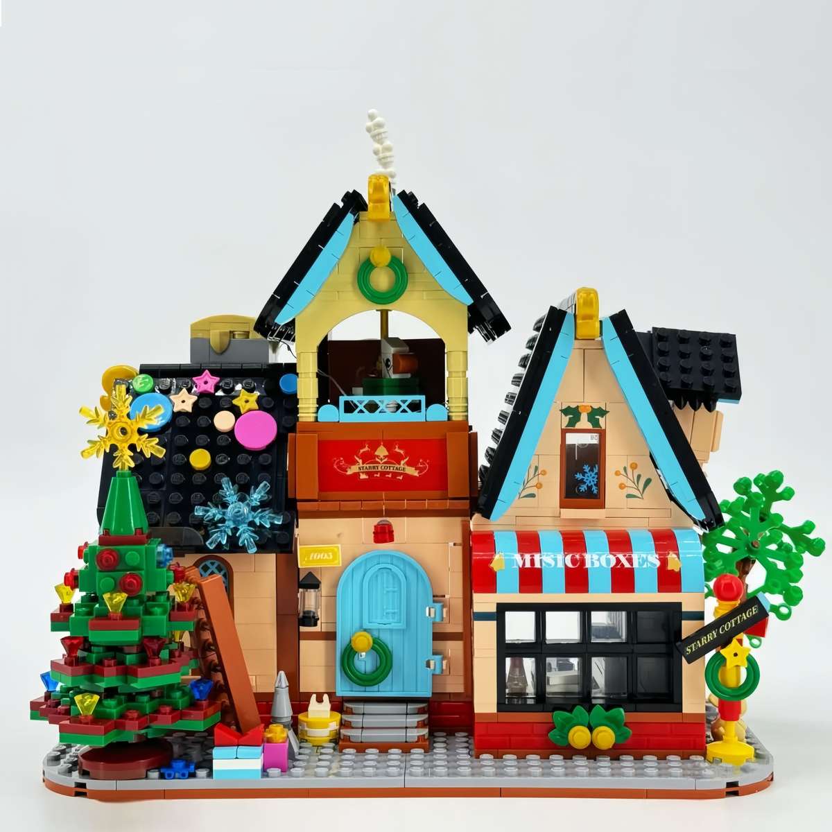 Building Toy Architectural Model Toy Set Color Mixed Color