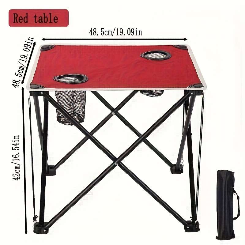 Portable Outdoor Folding Table In Single Package Lightweight Picnic Table